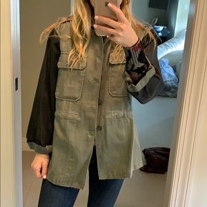 Tylie green army jacket